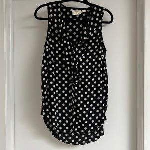 In Perfect condition, Maeve sleeveless ruffled tank